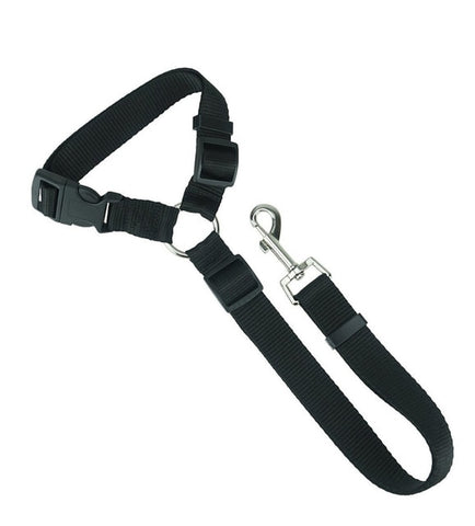 Dog Stuff Practical Dog Cat Pet Safety Adjustable Car Seat Belt Harness Leash Travel Clip Strap Lead Cat Carrier Dog Stroller