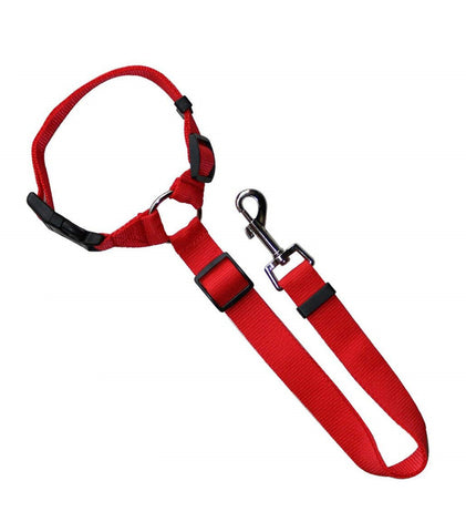 Dog Stuff Practical Dog Cat Pet Safety Adjustable Car Seat Belt Harness Leash Travel Clip Strap Lead Cat Carrier Dog Stroller