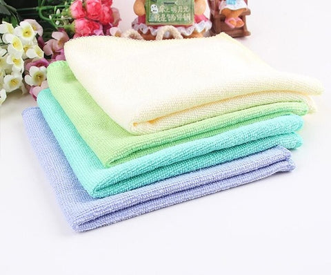 1Pcs Dog Cat Cleaning Necessary Pet Drying Towel Ultra-absorbent Dog Bath Towel Made By Fiber High Quality Pet Product 30*30cm