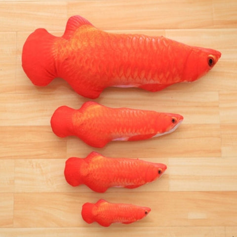 Cat Favor Fish Dog Toys Plush Stuffed Fish Shape Cats Padded Toy Catnip Scratch Board Scratching Post For Pet Product Supplies