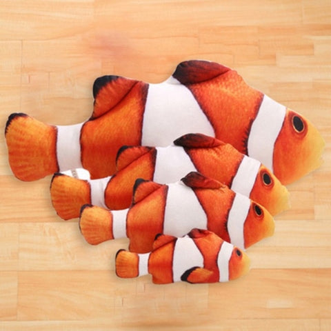 Cat Favor Fish Dog Toys Plush Stuffed Fish Shape Cats Padded Toy Catnip Scratch Board Scratching Post For Pet Product Supplies