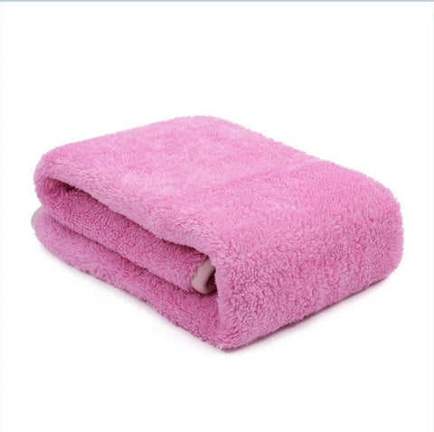 Wholesale Pet Blankets Mat Blanket Lovely Design Paw Print Soft Warm Fleece Dog Cat Mat Puppy Bed Sofa Cushion Pet Kitten Towels