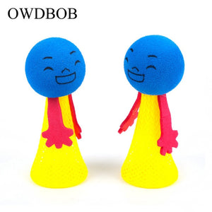 OWDBOB 2pcs/set Funny Jumping Cat Toy Pet Cat Bouncing Toy Puppy Kitten Playing Toys Bouncy Balls Toys for Cat Pet Accessories