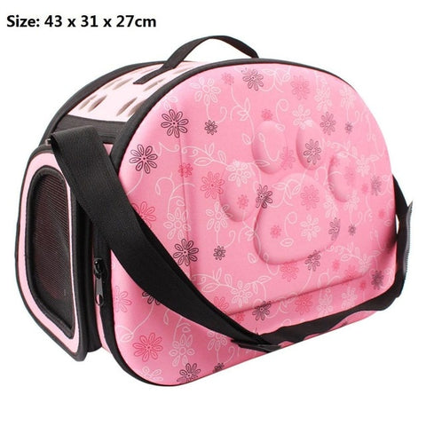 EVA Dog Carrier Foldable Outdoor Travel Carrier Bags for Small Dog Puppy Cats Carrying Carrier Animal Pet Supplies