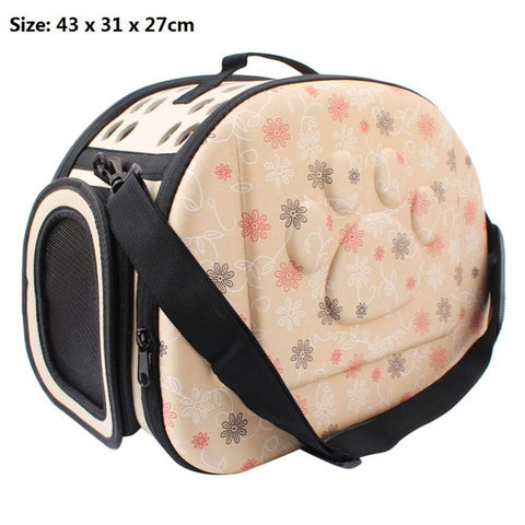 EVA Dog Carrier Foldable Outdoor Travel Carrier Bags for Small Dog Puppy Cats Carrying Carrier Animal Pet Supplies