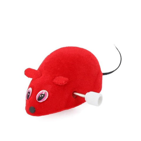 Funny Pet Cat Mice Toy Clockwork Mouse Rats Toy for Cat Kitten Interactive Plush Mouse Playing Funny Toys Cat Products