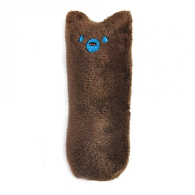 Creative Cute Pillow Scratch Crazy Cat Kicker Catnip Chew Toy Teeth Grinding Pet Funny Cat Toys  Kitten Playing Pet Scratch