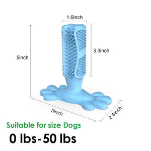 Dog toothbrush Pet mint Chew Toy Brushing Puppy Teething Brush for Doggy Pets Oral Care Stick Bite Toys for Dog Supplies