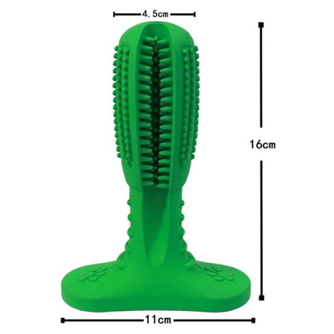 Dog toothbrush Pet mint Chew Toy Brushing Puppy Teething Brush for Doggy Pets Oral Care Stick Bite Toys for Dog Supplies