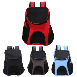 Pet Backpack Dog Carrier Bags Portable 3KG Pet Front Travel Bag Mesh Small Backpack Bag Head Out Double Shoulder Bag