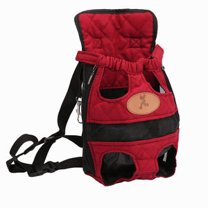 Fashion Dog Carriers Red Travel Breathable Soft Pet Dog Backpack Outdoor Puppy Chihuahua Small Dog Shoulder Handle Bags S M L XL