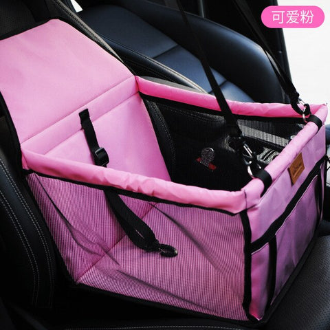 2019 Pet Dog Car Seat Cover Backseat Hammock Adjustable Belt Foldable Medium Small sized Dog Outdoor Car Travel Accessories Mat