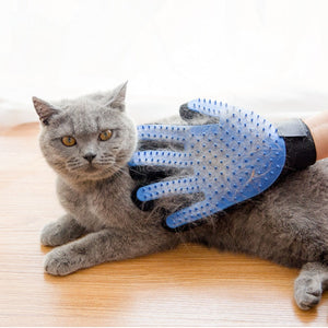 Pet Grooming Glove for Cats Brush Comb Cat Hackle Pet Deshedding Brush Glove for Animal Dog Pet Hair GloveS for Cat Dog Grooming