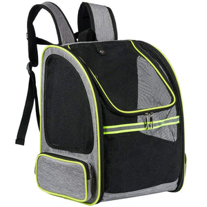 Pet Carrier Backpack For Small Dogs Or Cats Breathable Mesh Puppy Pack For Travel, Hiking, Walking, Cycling & Outdoor Use