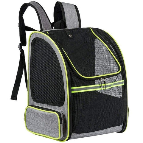 Pet Carrier Backpack For Small Dogs Or Cats Breathable Mesh Puppy Pack For Travel, Hiking, Walking, Cycling & Outdoor Use