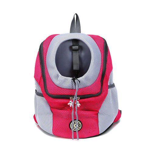 Pet Cat Dog Front Backpack Carrier Travel Bag For Small Dogs Mesh Breathable Carrying Shoulder Pack Puppy Outdoor Supplies